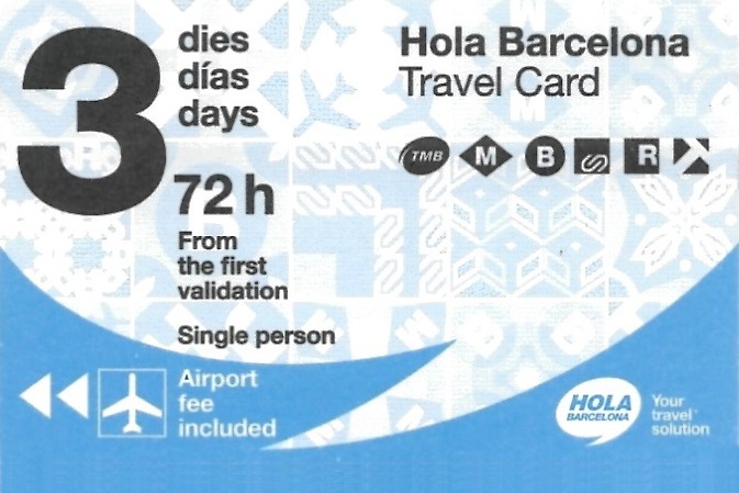 Carte Hola Barcelone