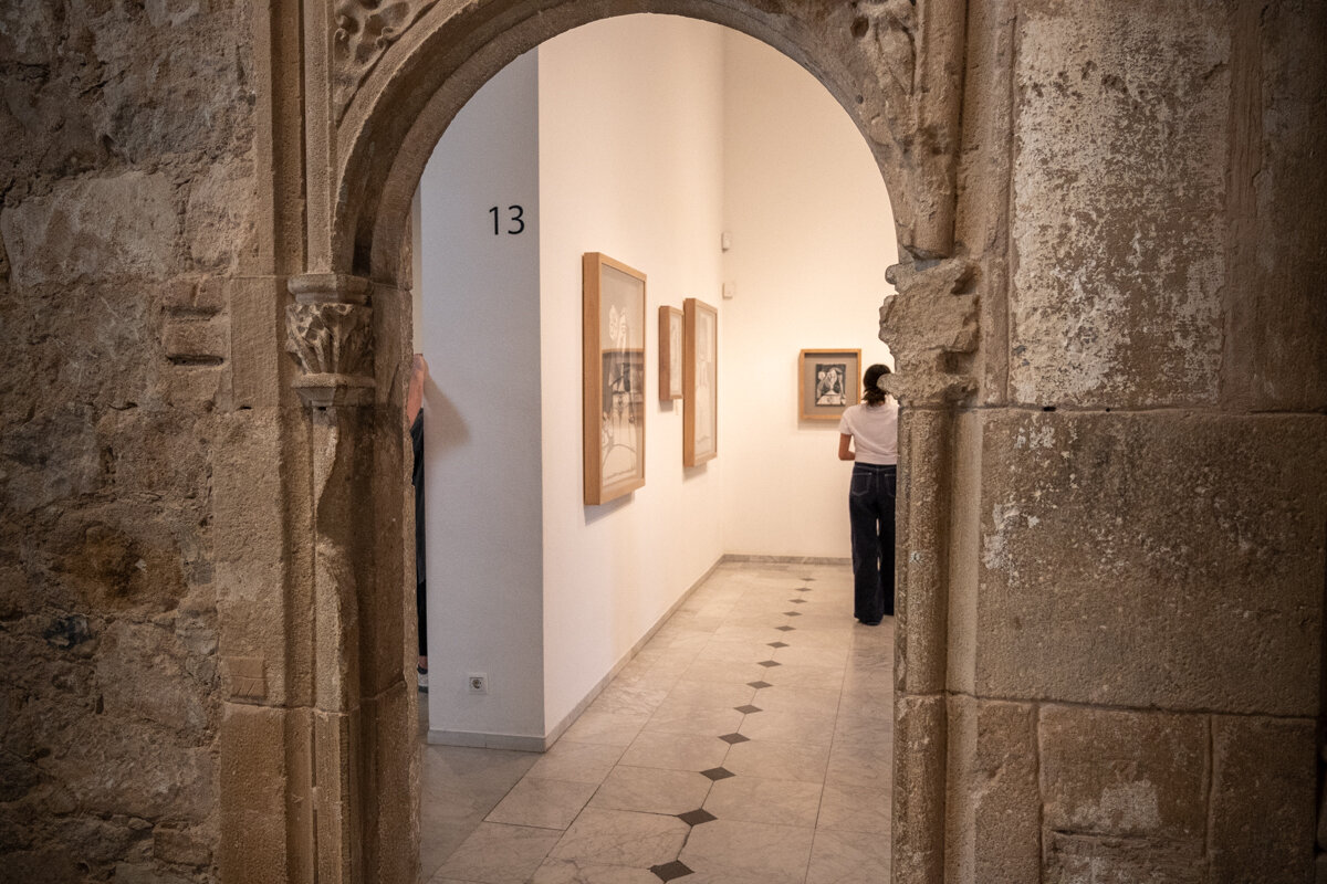 Galerie à l'intérieur du musée Picasso de Barcelone