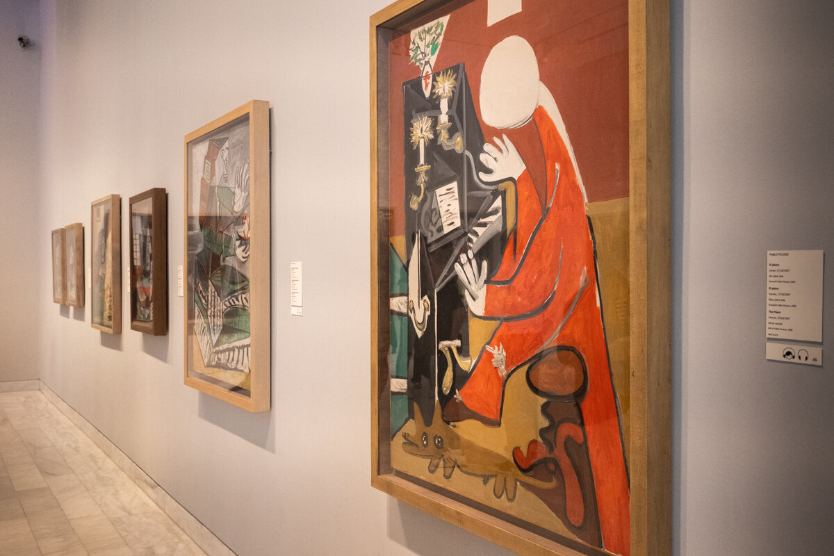 Peintures de Picasso dans son musée à Barcelone